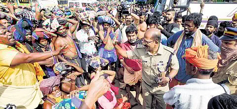 The heavy rush of pilgrims at Sabarimala | File pic