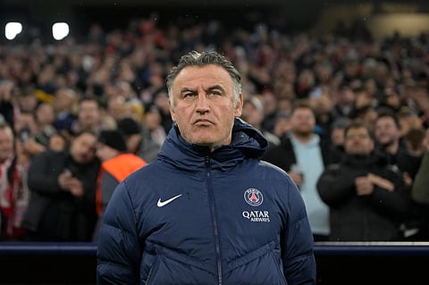 Former Nice and PSG coach Christophe Galtier. (Photo | AP)