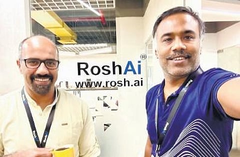 Roshy John and Rajaram Moorthy. (Photo | Express)