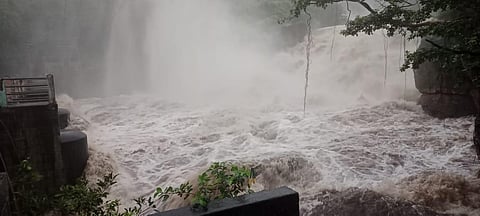 The water level in the Manimuthar dam, one of the major ones in the Tirunelveli district which had reached 80% and 45% respectively.