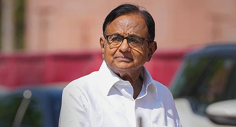FILE - Senior Congress leader and former Union minister P Chidambaram. (Photo | PTI)