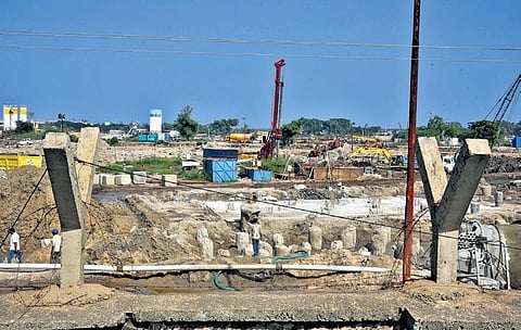 The thermal power plant in Athipattu under construction | file picture