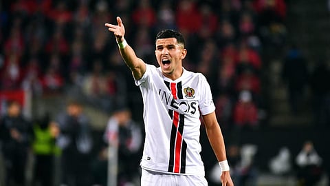 Nice's Algerian defender Youcef Atal. (Photo | AFP)