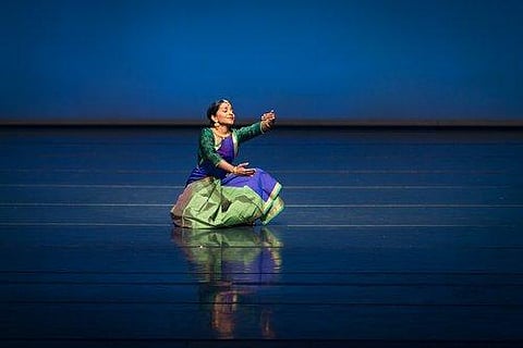 As part of SHE tour, Ramya and her students are doing three performances.(Photo | Aparna Dance Company)