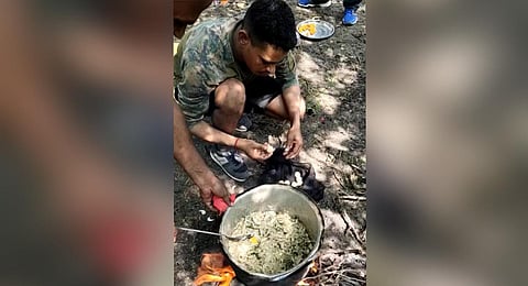 The Forest Department is investigating a video circulating on social media claiming that an alleged team of STF personnel hunted and cooked a turtle at the Sathyamangalam Tiger Reserve in Erode.