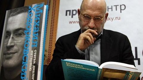 Boris Akunin. (File Photo | AFP)
