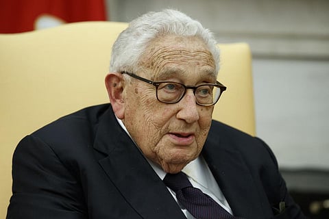 Former US Secretary of State Henry Kissinger. (AP)