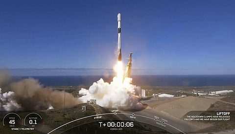 South Korea launches its first military spy satellite from Vandenberg Space Force Base (Photo | AP)