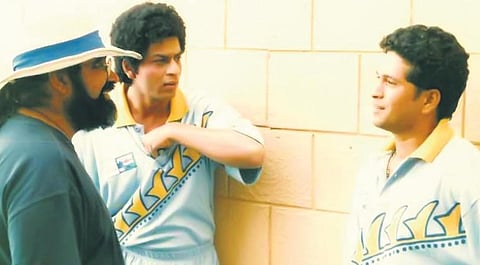 With Shah Rukh Khan and Sachin Tendulkar