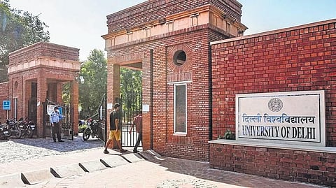 File photo of Delhi University used for representational purposes | express