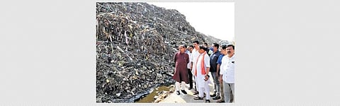 BJP asks govt to shift dumping yard in Bhubaneswar