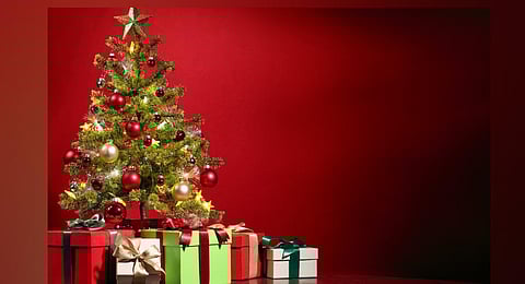 Christmas tree and gifts representational image. (File Photo)