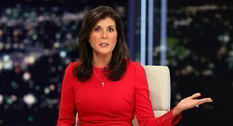 Former US envoy to the United Nations Nikki Haley (File Photo | AP)