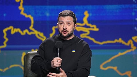 Ukrainian President Volodymyr Zelensky