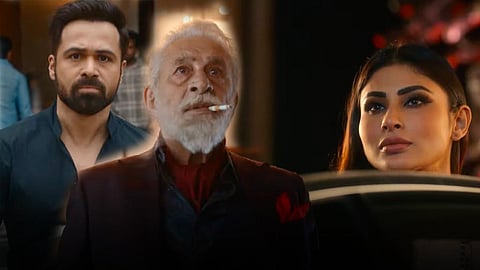 Emraan Hashmi, Naseeruddin Shah, Mouni Roy in 'Showtime'