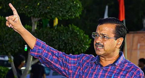 File - Delhi Chief Minister Arvind Kejriwal addresses a press conference, in New Delhi. (File Photo | PTI)