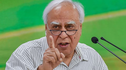 Rajya Sabha MP Kapil Sibal