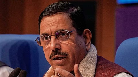 Union Minister for Parliamentary Affairs Pralhad Joshi