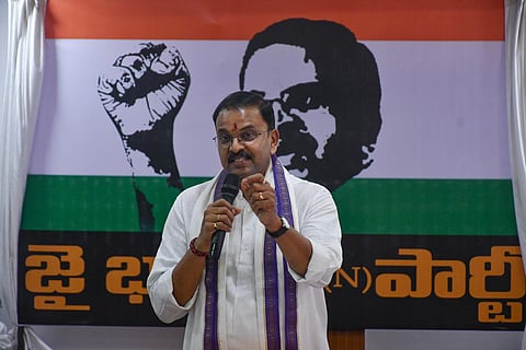 Former CBI Joint Director VV Lakshminarayana. (Photo | Prasant Madugula)