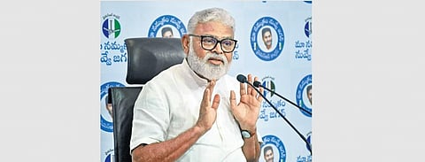 Minister for Water Resources Ambati Rambabu