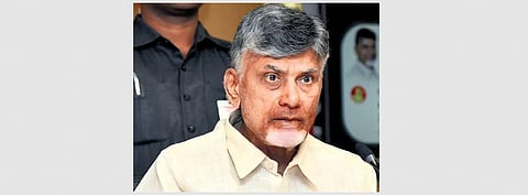 TDP supremo N Chandrababu Naidu