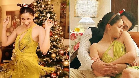 Alia Bhatt and Ranbir Kapoor's Christmas celebrations. (Photos | Alia Bhatt Instagram)