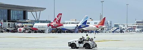 Flights were diverted back to KIA