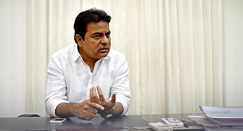 BRS Working President KT Rama Rao . (Photo | EPS)