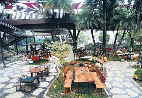 Mindspace Social. ( Photo | Vinay Madapu)