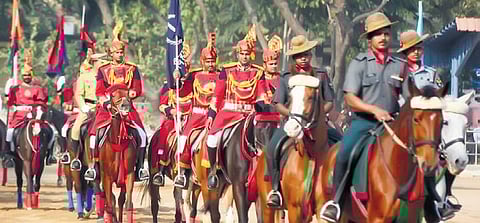 The opening ceremony for the 42nd All India Police Equestrian Championship & Mounted Police Duty Meet was held here at the SVP National Police Academy on Tuesday.