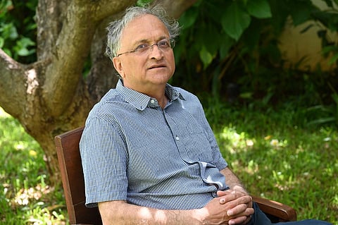 Historian Ramachandra Guha (Photo | Nagaraja Gadekal)