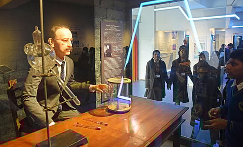 BEL Hall of Electronics was inaugurated at the Visvesvaraya Industrial & Technological Museum (VITM) under the Ministry of Culture, in Bengaluru on Thursday. (Photo | Vinod Kumar.T)