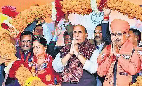No Rajasthan cabinet 25 days after victory