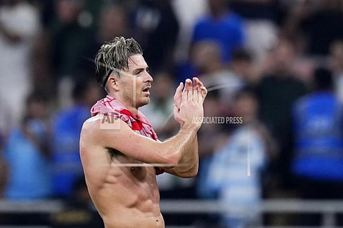 Jack Grealish was informed of the burglary after City's match at Everton finished. (Photo| AP)