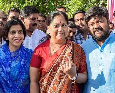 Former Chief Minister Vasundhara Raje | PTI