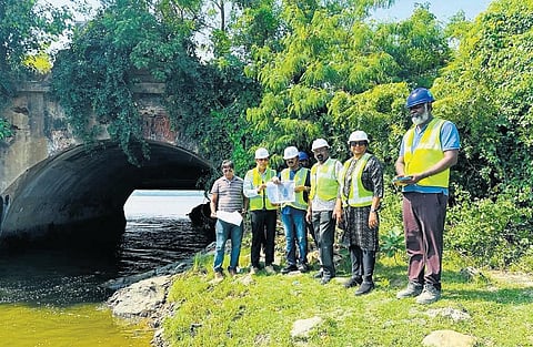 TBM ‘Kaveri’ successfully entered the Adyar River marking the first-ever metro tunnel under the river | Express