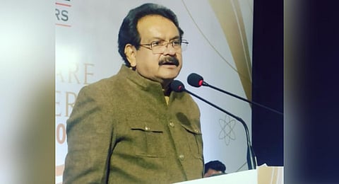 Union Minister of State for Health and Family Welfare SP Singh Baghel. (Photo | Twitter, @spsinghbaghelpr)