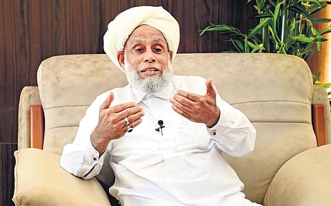 11th president of the Samastha Kerala Jem-Iyyathul Ulama, Syed Muhammad Jiffiri Muthukoya Thangal.