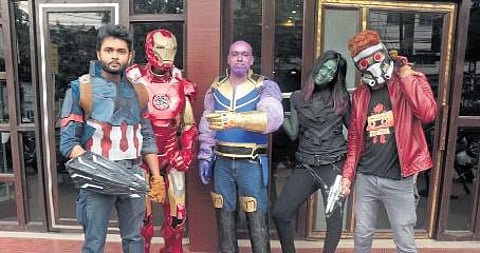 The cosplayers all agree in unison that the lack of events and shows in Kerala is a big letdown.
