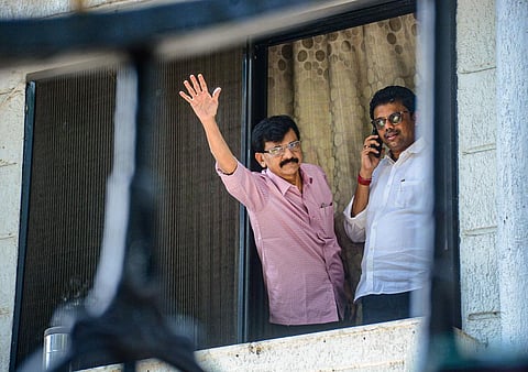 Enforcement Directorate & other central agencies have seized laptops & mobiles of opposition leaders like Raut (above) and journalists (Photo | PTI)