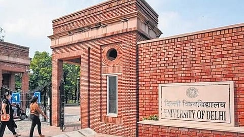 Representational image of Delhi University.