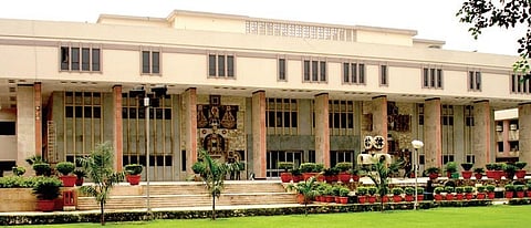 A public park in Delhi