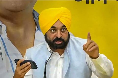 Punjab Chief Minister Bhagwant Mann (Photo | PTI)