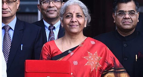 Finance Minister Nirmala Sitharaman. (EPS)