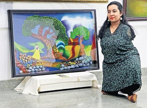 Kanmony S at the exhibition