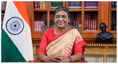 President of India, Droupadi Murmu. (Photo | PTI)