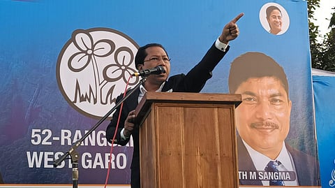 Former Meghalaya Chief Minister and Trinamool Congress (TMC) stalwart Dr Mukul Sangma.