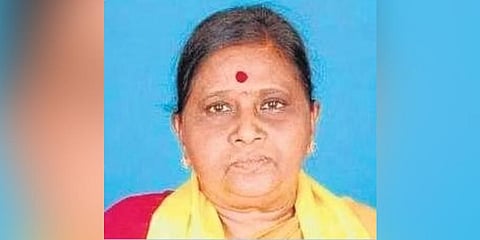 Former minister Gummadi Kuthuhalamma