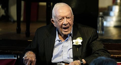 Former President Jimmy Carter. (Photo | AP)