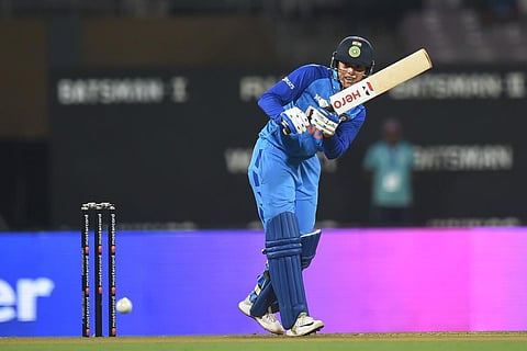 India's vice captain Smriti Mandhana will lead the Royal Challengers Banglore in the inaugural WPL. (File Photo | AFP)